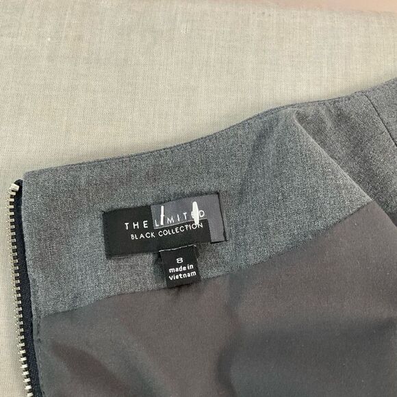 The Limited Women's Sleeveless Colorblock Blue/ Grey/ Black Sheath Dress Size 8 - Picture 7 of 10